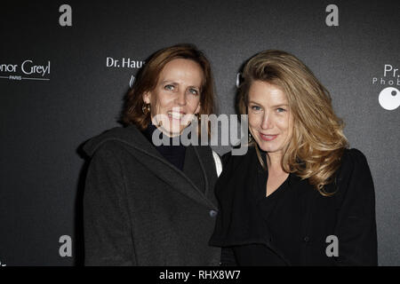 Paris, France. Feb, 2019 4. Guest assiste à la 14e cérémonie de globes de cristal à la salle Wagram le 4 février 2019 à Paris, France. Credit : Bernard Menigault/Alamy Live News Banque D'Images