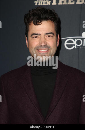 Hollywood, CA, USA. Feb, 2019 4. 4 février 2019 - Hollywood, Californie - Ron Livingston. Films RLJE' ''l'homme qui a tué Hitler et puis Bigfoot'' Premiere tenue au ArcLight Hollywood. Crédit photo : Faye Sadou/AdMedia Crédit : Faye Sadou/AdMedia/ZUMA/Alamy Fil Live News Banque D'Images