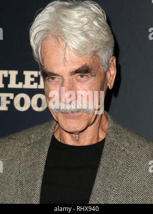 Hollywood, CA, USA. Feb, 2019 4. 4 février 2019 - Hollywood, Californie - Sam Elliott. Films RLJE' ''l'homme qui a tué Hitler et puis Bigfoot'' Premiere tenue au ArcLight Hollywood. Crédit photo : Faye Sadou/AdMedia Crédit : Faye Sadou/AdMedia/ZUMA/Alamy Fil Live News Banque D'Images