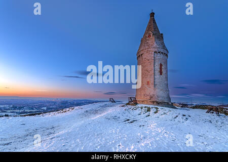 Hartshead Pike Banque D'Images