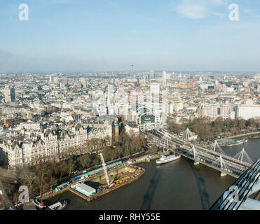 Vue sur toits de Londres Banque D'Images