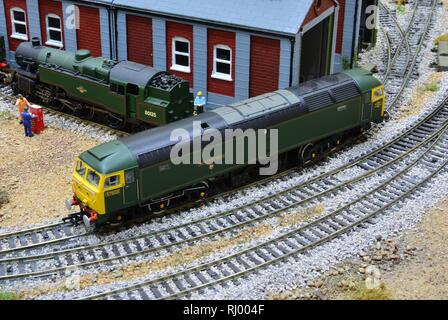 Sir Daniel Gooch class Diesel 47 Banque D'Images