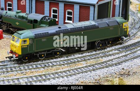 Sir Daniel Gooch class Diesel 47 Banque D'Images