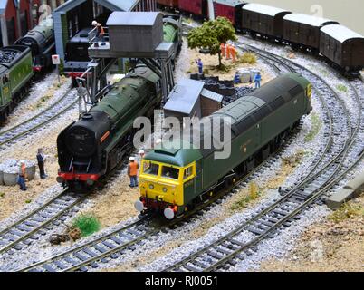 Sir Daniel Gooch class Diesel 47 Banque D'Images