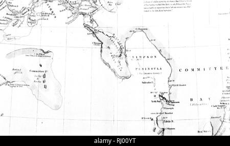 . Récit d'une expédition sur les côtes de la mer Arctique en 1846 et 1847 [microforme]. Expéditions scientifiques, Expéditions scientifiques. . Veuillez noter que ces images sont extraites de la page numérisée des images qui peuvent avoir été retouchées numériquement pour plus de lisibilité - coloration et l'aspect de ces illustrations ne peut pas parfaitement ressembler à l'œuvre originale.. Rae, John, 1813-1893. Londres : T. &AMP ; W. Boone Banque D'Images