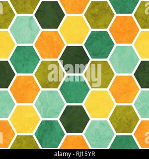 Un modèle numérique multicolore transparente géométrique - lorsqu'il est répété la tuile fait un modèle homogène. Banque D'Images