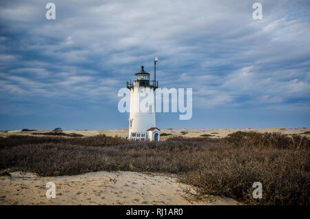 Race Point Lighthouse à Cape Cod National Seashore Banque D'Images