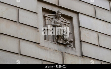 Sculpture murale Banque D'Images