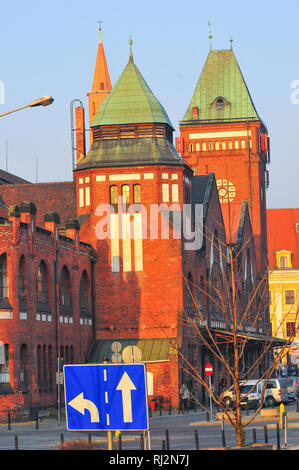 Pologne, Wroclaw, vieille ville, marché couvert, 'Hala Targowa' Banque D'Images