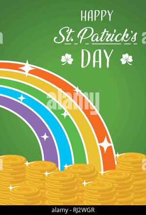 Happy St Patricks day Illustration de Vecteur