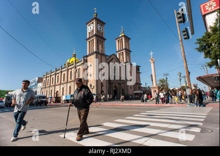 Tijuana, Mexique : Catedral de Nuestra Señora de Guadalupe. Banque D'Images