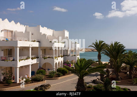 Hôtel Barlovento climatisation Club Hotel, Playa Sotavento, Costa Calma, Fuerteventura, Canary Islands, Spain, Europe Banque D'Images