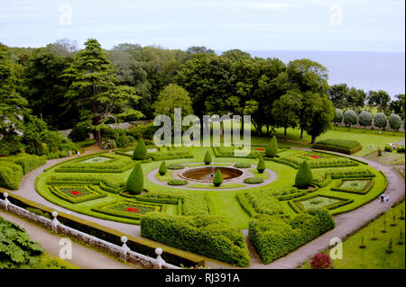 Dunrobin Castle est un château à Sutherland, dans la région des Highlands d'Écosse, et le siège de la famille du comte de Sutherland. Banque D'Images