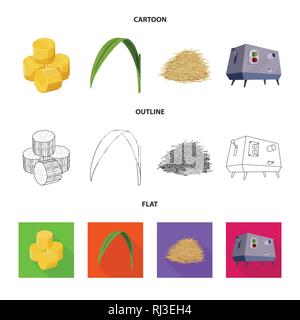 Piece,,feuilles,bagasse centrifugeuse,cube,vert,linge,brun,automatique,jagré,metal,block,stock,matières fibreuses,container,extraction,naturel,biologique,Inde,gauche,autonome,Afrique,fermer,verre,glucides fibres,ferme,agriculture,saccharose,technologie,de la canne à sucre,sucre de canne,terrain,,usine,DE,plantation,set,icône,,illustration,collection,isolé,design,graphisme,élément vecteur vecteurs,signer , Illustration de Vecteur