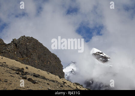 Bolivien, Cordillera Apolobamba, Banque D'Images