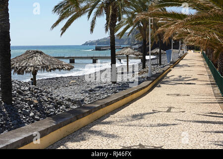 Madère, Promenade von Santa Cruz Banque D'Images