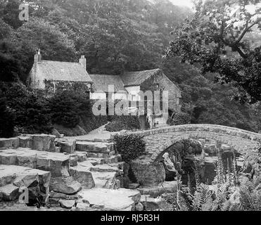 Le Jesmond Dene, Newcastle-upon-Tyne Banque D'Images