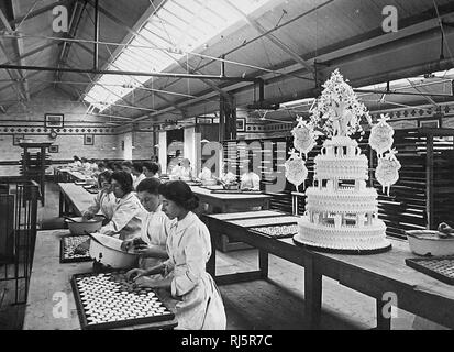 Cooperative Wholesale Society Bicuit Crumpsall usine gâteaux spéciaux Banque D'Images