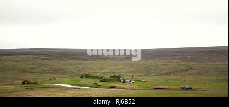 Haus, Saenautasel, Island, Landschaft Banque D'Images