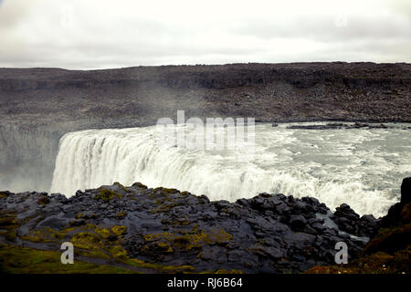 Wasserfall, Dettifoss, Island, Landschaft Banque D'Images