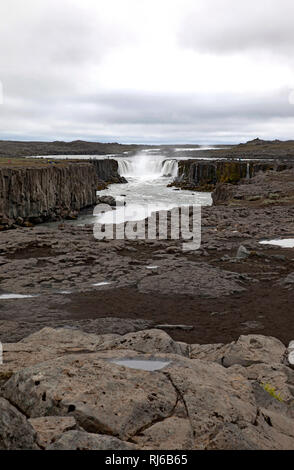 Selfoss, Wasserfall, Island, Landschaft Banque D'Images