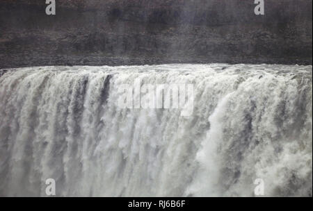 Wasserfall, Dettifoss, Island, Landschaft Banque D'Images