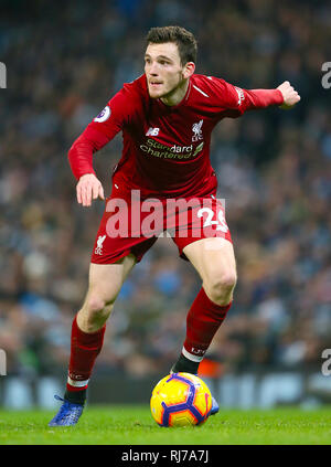 Photo de fichier en date du 03-01-2019 Andrew Robertson de Liverpool Banque D'Images