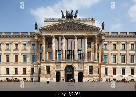 Deutschland, Niedersachsen, Braunschweig, wiederaufgebautes Residenzschloss Banque D'Images