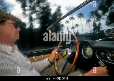 Ferrari 250 Spider dans la conduite de la Californie Californie USA 1997 Banque D'Images