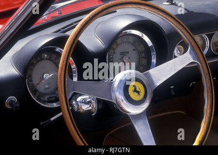 Ferrari 250 Spider dans la conduite de la Californie Californie USA 1997 Banque D'Images