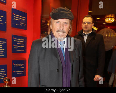 Berlin, Allemagne. 05 févr., 2019. Claus Theo Gärtner en séjournant à l'Askania Award dans le jardin d'hiver. Credit : Gerald Matzka/dpa-Zentralbild/dpa/Alamy Live News Banque D'Images