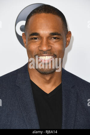 Pasadena, CA, USA. Feb, 2019 5. 05 février 2019 - Pasadena, Californie - Jason George. Disney ABC Television TCA Winter Press Tour 2019 s'est tenue à l'hôtel Langham Huntington Hotel. Crédit photo : Birdie Thompson/AdMedia Crédit : Birdie Thompson/AdMedia/ZUMA/Alamy Fil Live News Banque D'Images