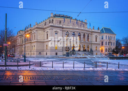 Rudolfinum (Dvorak) salle de concert à Prague, République tchèque Banque D'Images