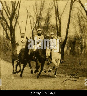 . Chicago Equestrian Association : organisée en 1908. Cavaliers et cavalières -- Chicago Illinois ; Chevaux ; Les chevaux -- Illinois Chicago. 80. Veuillez noter que ces images sont extraites de la page numérisée des images qui peuvent avoir été retouchées numériquement pour plus de lisibilité - coloration et l'aspect de ces illustrations ne peut pas parfaitement ressembler à l'œuvre originale.. Chicago Equestrian Association. [Chicago : l'enregistrement, appuyez sur imprimantes] Banque D'Images