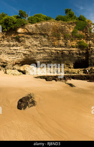 Die Halbinsel Bukit Badung mit dem Dreamland Beach Banque D'Images