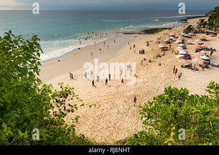 Die Halbinsel Bukit Badung mit dem Dreamland Beach Banque D'Images