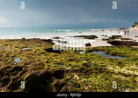 Die Halbinsel Bukit Badung mit dem Dreamland Beach Banque D'Images