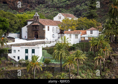 Wallfahrtskirche de Santuario de Nuestra Señora de las Nieves, Las Nieves, La Palma, Kanarische Inseln, Spanien Banque D'Images