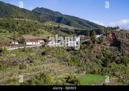 Wallfahrtskirche de Santuario de Nuestra Señora de las Nieves, Las Nieves, La Palma, Kanarische Inseln, Spanien Banque D'Images