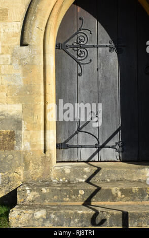 De l'église St Michael and all Angels, vaste Campden, nr. Chipping Campden, Glos, Cotswolds, en Angleterre Banque D'Images