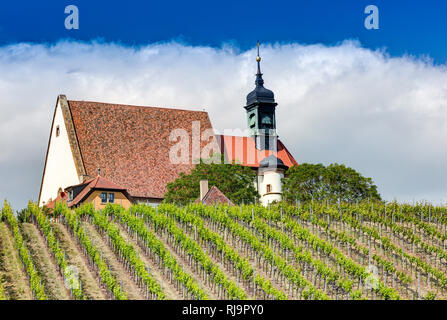 Wallfahrtskirche de, Maria im Weingarten, Volkach, an der Mainschleife, Franken, Bayern, Deutschland, Europa, Banque D'Images