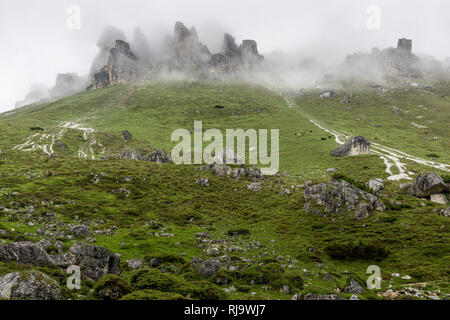 Österreich, Tirol, Stubaier Alpen, Neustift im Nebel, der Elferspitze Wandergebiet Banque D'Images