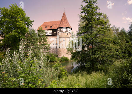 Zollernschloss Balinger, la fin de la forteresse médiévale Banque D'Images