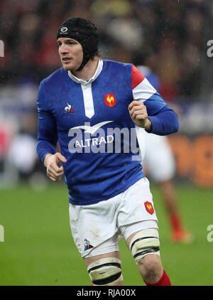 France's Arthur Iturria au cours de la Guinness match des Six Nations au Stade de France, Paris Banque D'Images