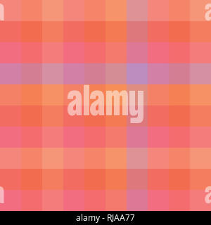 Un contrôle continu géométrique numérique multicolore/plaid pattern - lorsqu'il est répété la tuile fait un modèle homogène. Banque D'Images