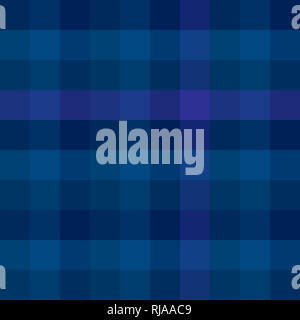 Un contrôle continu géométrique numérique multicolore/plaid pattern - lorsqu'il est répété la tuile fait un modèle homogène. Banque D'Images
