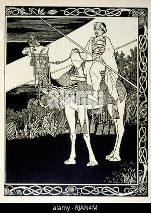 Avant d Gemorrhe Enak (Gomorrhe), dans le livre illustré par Juda Ephraim Moses Lilien (1874-1925). Lilian est considéré comme le père de l'iconographie sioniste, créé dans l'Art nouveau allemand (Jugendstil) style. Il a illustré' Juda" (1900), un livre de la poésie biblique par un ami chrétien, Borries Freiherr von Münchhausen.' Banque D'Images