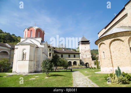 Monastère de Studenica - monastère de l'Église orthodoxe de Serbie Banque D'Images