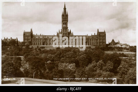 Glasgow, Écosse - Université de Glasgow de Kelvingrove Banque D'Images