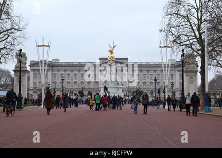 Le palais de Buckingham à Londres Banque D'Images